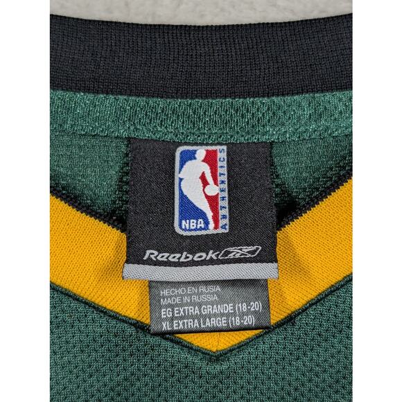 Reebok Authentic NBA Ray Allen Seattle Supersonics Sonics Jersey Extra Large XL - Picture 2 of 9